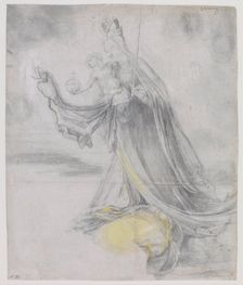 Virgin and Child in the Clouds, ca 1509-1511. Artist: Grünewald, Matthias (ca 1470-1528)