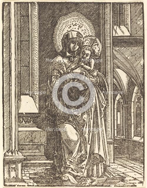 Virgin and Child in a Church, c. 1519. Creator: Albrecht Altdorfer.