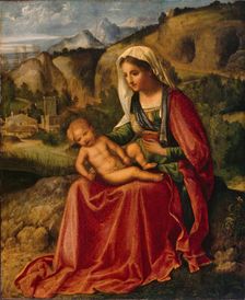 Virgin and Child in a Landscape, 1498. Creator: Giorgione