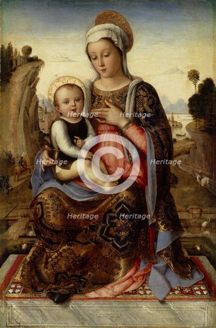 Virgin and Child, Late 15th cen. Artist: Anonymous  