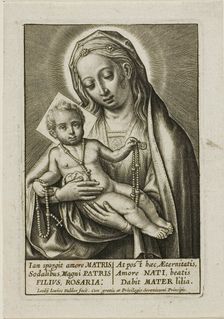 Virgin and Child, n.d. Creator: Jean Waldor the Elder