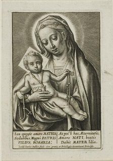 Virgin and Child, n.d. Creator: Jean Waldor the Elder