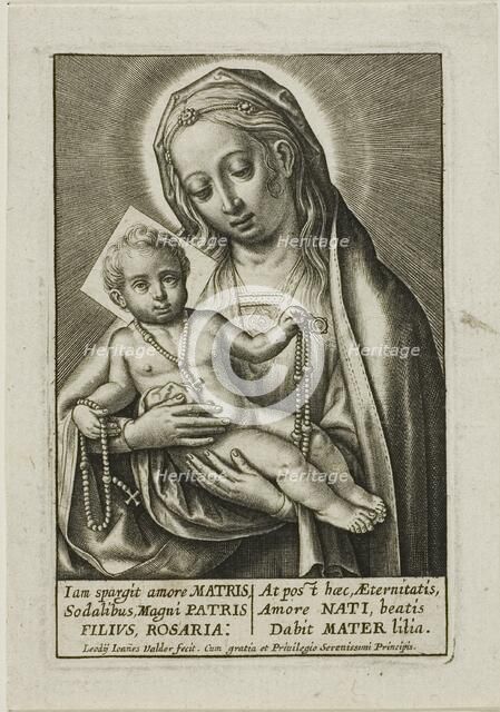 Virgin and Child, n.d. Creator: Jean Waldor the Elder.