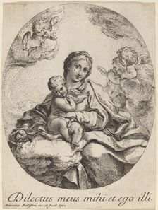 Virgin and Child on a Cloud, 1702. Creator: Antonio Balestra