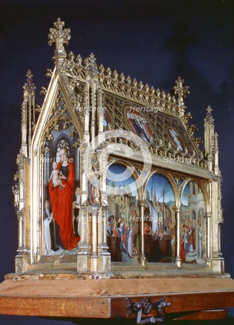 'Virgin and Child, St Ursula Shrine', 1489. Artist: Hans Memling