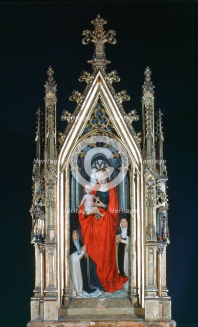 'Virgin and Child, St Ursula Shrine', 1489. Artist: Hans Memling
