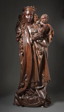 Virgin and Child Standing upon the Moon, between c.1480 and c.1500. Creator: Unknown