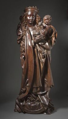 Virgin and Child Standing upon the Moon, between c.1480 and c.1500. Creator: Unknown