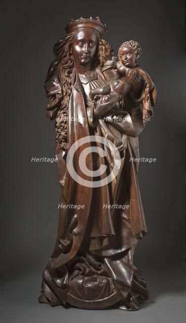 Virgin and Child Standing upon the Moon, between c.1480 and c.1500. Creator: Unknown.