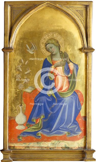 Virgin Annunciate, 1404-1407. Creator: Gherardo di Jacopo.