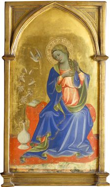 Virgin Annunciate, 1404-1407. Creator: Gherardo di Jacopo