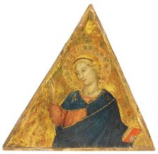 Virgin Annunciate, c1390. Creator: Lorenzo di Niccolò (active 1391-1414)