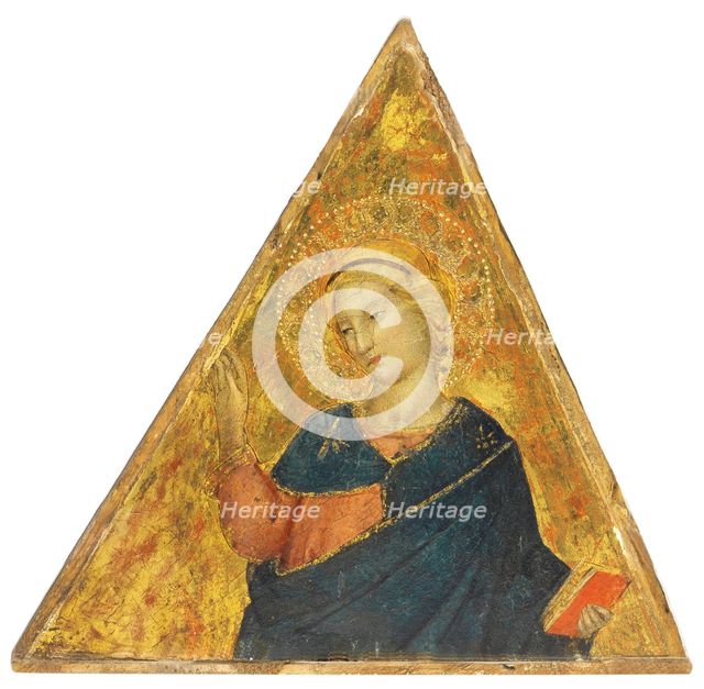 Virgin Annunciate, c1390. Creator: Lorenzo di Niccolò (active 1391-1414).
