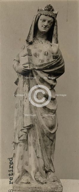 Virgin, French, late 13th-early 14th century (?) or later. Creator: Unknown.