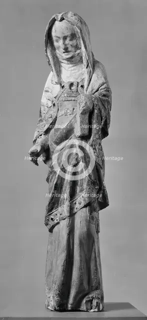 Virgin, German, 14th century. Creator: Unknown.