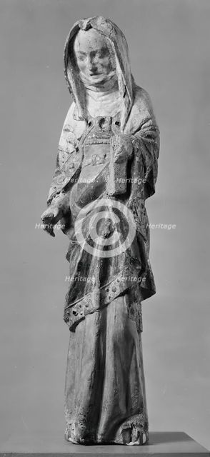 Virgin, German, 14th century. Creator: Unknown.
