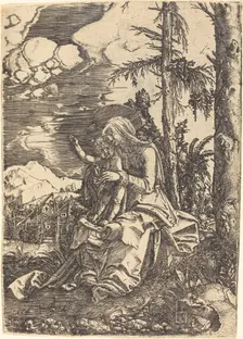 Virgin in a Landscape, c. 1515. Creator: Albrecht Altdorfer