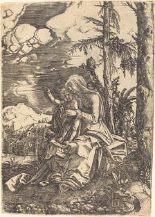 Virgin in a Landscape, c. 1515. Creator: Albrecht Altdorfer