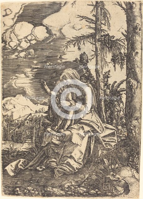 Virgin in a Landscape, c. 1515. Creator: Albrecht Altdorfer.