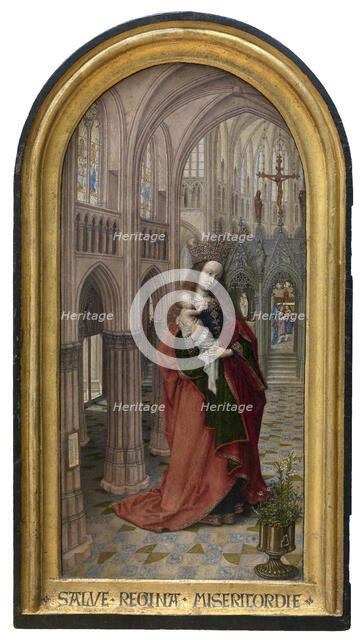 Virgin in the Church, 1499. Creator: Master of 1499.