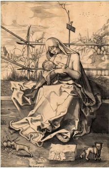 Virgin Suckling the Child, 1503. Creator: Albrecht Durer