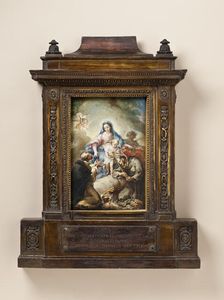 Virgin with St. Francis and St. Dominic, c1790. Creator: Vicente Lopez y Portana