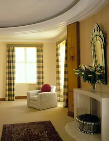 Virginia Courtauld's bedroom at Eltham Palace, Greenwich, London, 1999. Artist: J Bailey