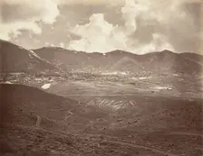 Virginia City, 1875, printed ca. 1876. Creator: Carleton Emmons Watkins