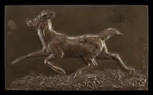 Virginia Deer, 1831. Creator: Antoine-Louis Barye