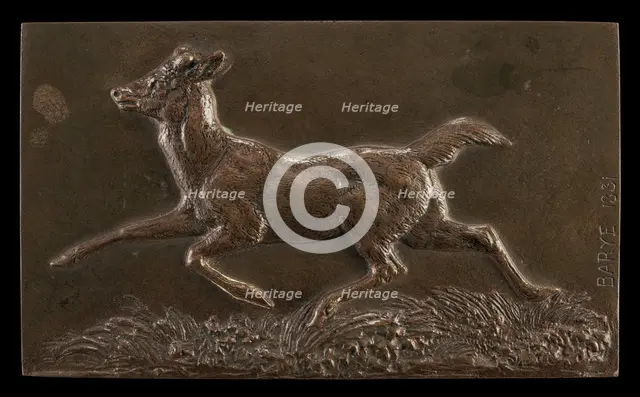 Virginia Deer, 1831. Creator: Antoine-Louis Barye.