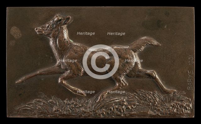 Virginia Deer, 1831. Creator: Antoine-Louis Barye.
