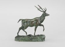 Virginia Deer, Left Foot Raised, model n.d., cast 1857/1873. Creator: Antoine-Louis Barye