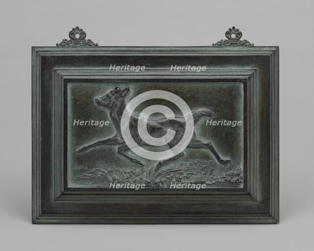 Virginia Deer, model 1831, cast by 1874. Creator: Antoine-Louis Barye.