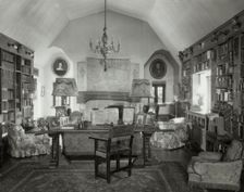 Virginia House, Library, Richmond, Henrico County, Virginia, 1929-1930. Creator: Frances Benjamin Johnston