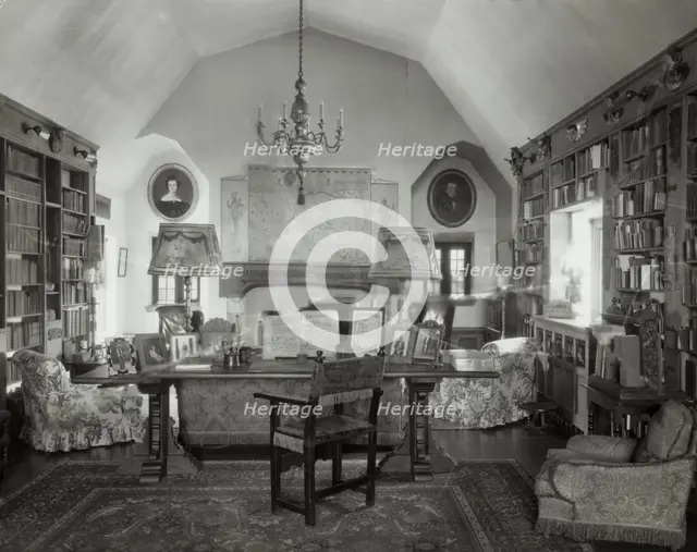 Virginia House, Library, Richmond, Henrico County, Virginia, 1929-1930. Creator: Frances Benjamin Johnston.