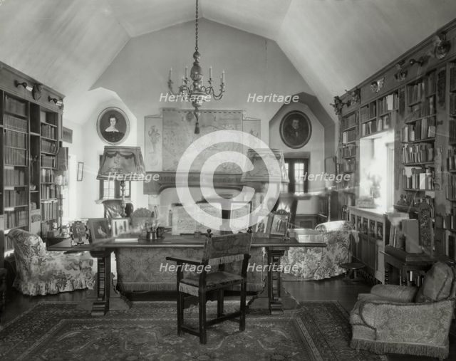 Virginia House, Library, Richmond, Henrico County, Virginia, 1929-1930. Creator: Frances Benjamin Johnston.