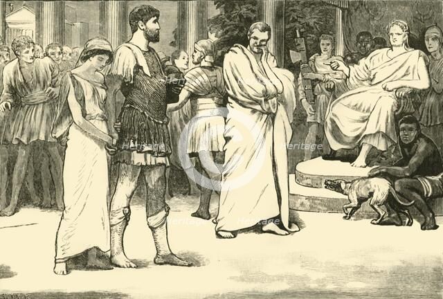 'Virginia in the Forum', 1890.   Creator: Unknown.