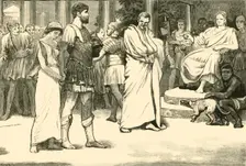 Virginia in the Forum 1890. Creator: Unknown