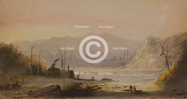 Virginia Scenery, mid 19th century. Creator: Alfred Jacob Miller.