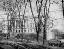 Virginia State Library, capitol's grounds, Richmond, Va., between 1900 and 1920. Creator: Unknown