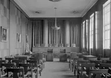 Virginia State Library & Courthouse, Richmond, Virginia, 1941. Creator: Gottscho-Schleisner, Inc