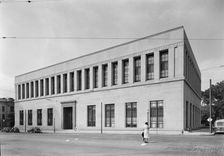 Virginia State Library & Courthouse, Richmond, Virginia, 1941. Creator: Gottscho-Schleisner, Inc