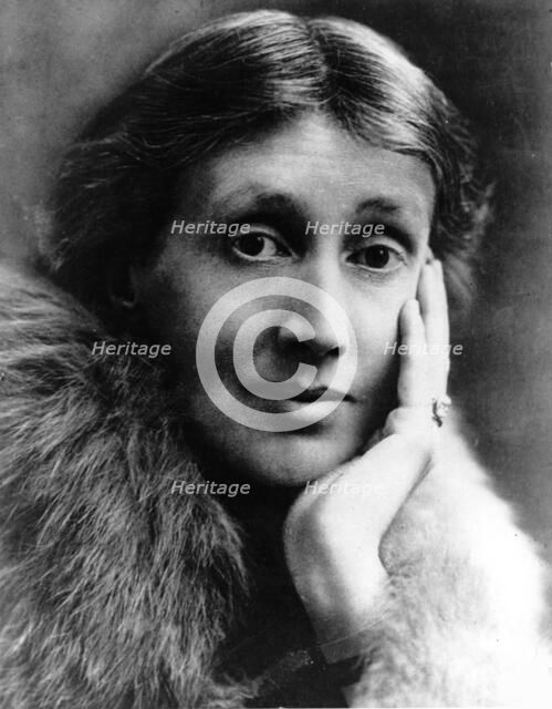 Virginia Woolf, British author, 1930s(?). Artist: Unknown