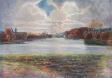 Virginia Water c1911, (1914). Creator: James S Ogilvy