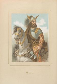 Viriathus. From: Hombres y mujeres ce?lebres de todos los tiempos by Juan Landa, 1875-1877. Creator: Anonymous