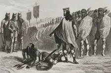 Viriathus justice - Thus perish the slaves of the Romans, 2nd century BC, (1852). Creator: Unknown