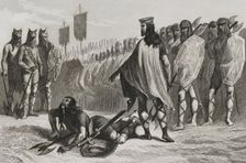 Viriathus justice - Thus perish the slaves of the Romans, 2nd century BC, (1852). Creator: Unknown
