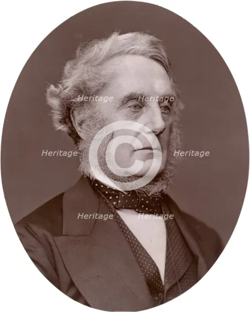 Viscount Cardwell, 1878.  Creator: Lock & Whitfield.