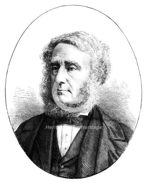Viscount Cardwell (1813-1886), British politician. Artist: Unknown