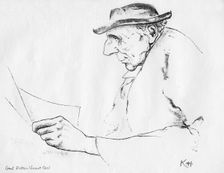 Viscount Cecil, British statesman, 1935. Artist: Edmond Xavier Kapp
